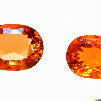 Orange Sapphire: Gemstone and Jewelry