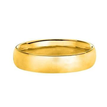 Solid 14K Yellow Gold Band | SilverAndGold