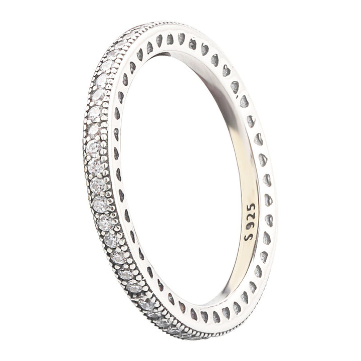 Diamond Simulant Eternity Band