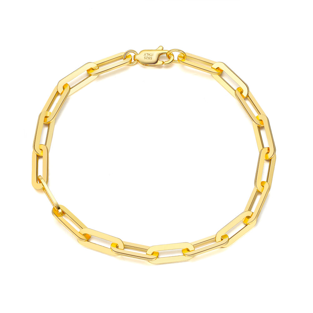 Paperclip Link Chain 4.5 mm