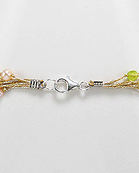 Freshwater Pearl & Crystal Layered Necklace