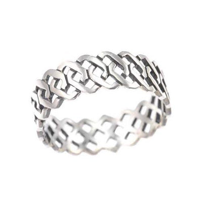 Silver Ring - Infinity Knots