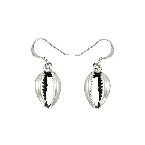 Sterling Silver Seashell Earrings | SilverAndGold
