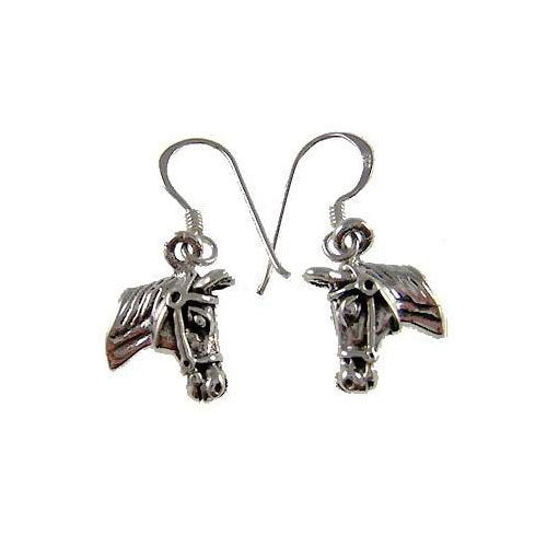 Sterling Silver Horse Earrings | SilverAndGold