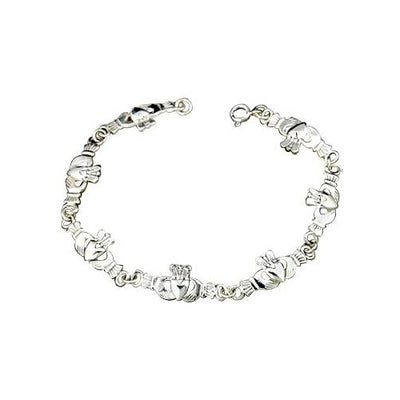 Silver Gaelic Friendship Bracelet - SilverAndGold.com Silver And Gold