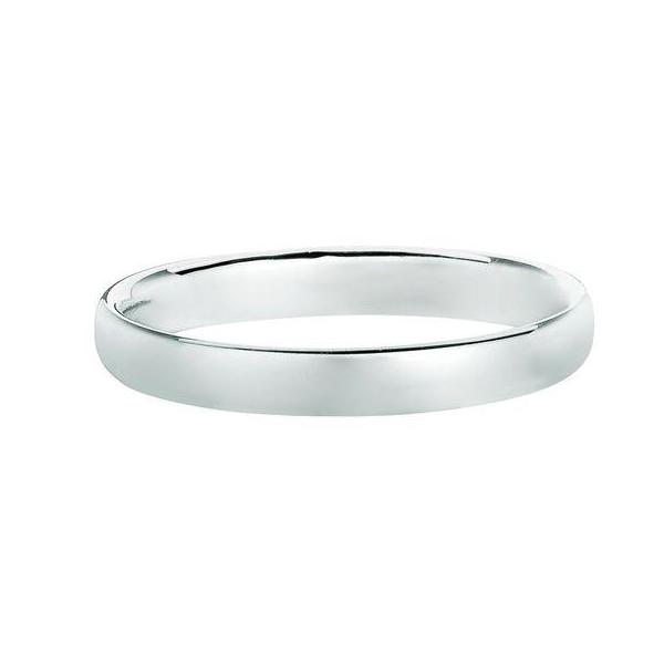 Solid 14K White Gold Band | SilverAndGold