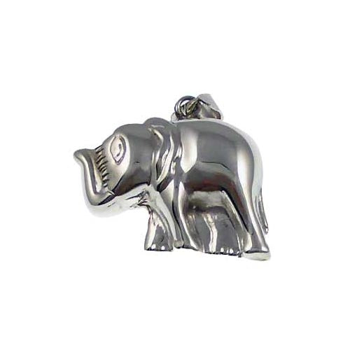 Sterling Pendant: Elephant - SilverAndGold.com Silver And Gold