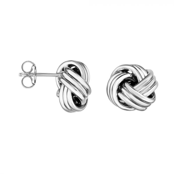 14K Gold Love Knot Earring