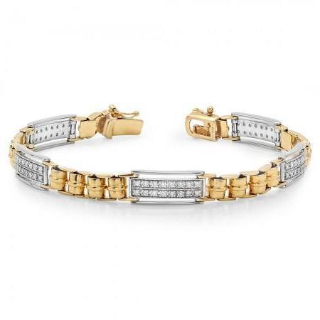 MEN'S JEWELRY BRACELETS NECKLACES CHAINS CUFFLINKS RINGS SILVERANDGOLD