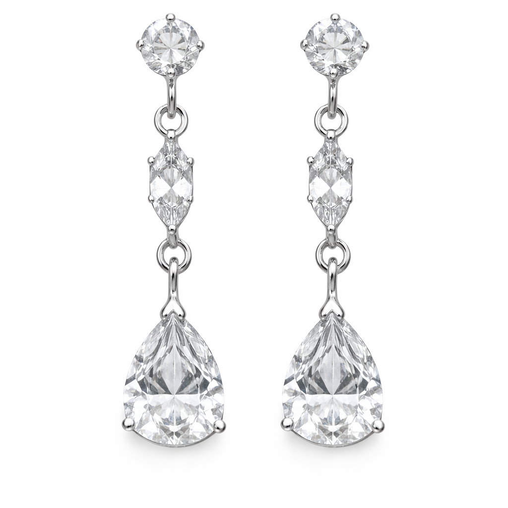 FINE EARRINGS SILVERANDGOLD