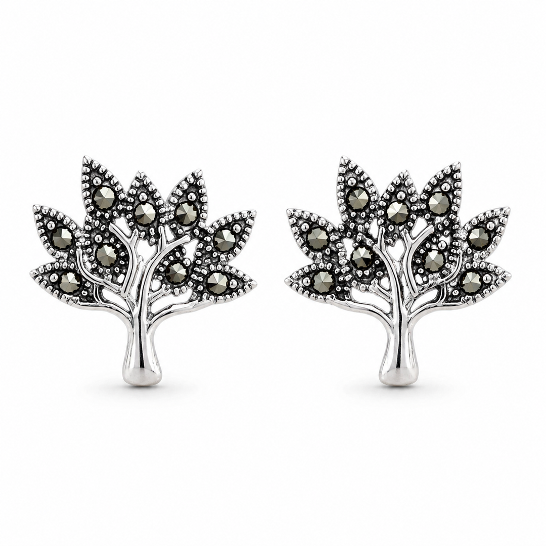 925 Sterling Silver Floral Lotus Post Earrings – 0.4 Inch Petite Flower Studs