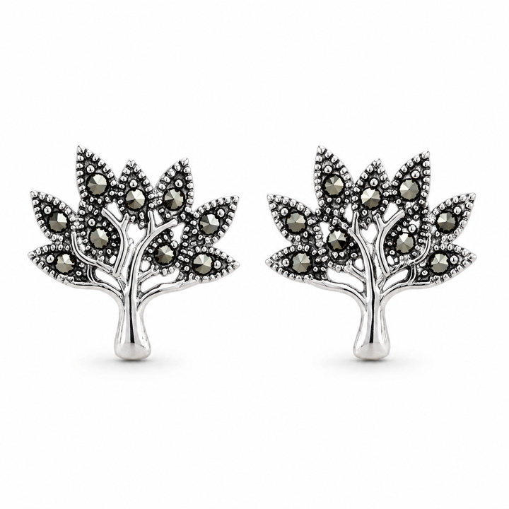 925 Sterling Silver Floral Lotus Post Earrings – 0.4 Inch Petite Flower Studs