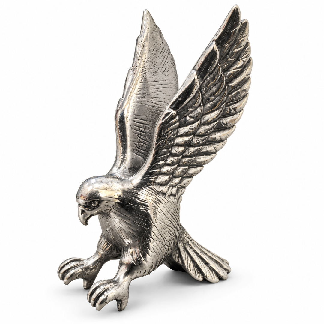 Sterling Silver American Eagle Figurine – 2 Inch, 1.2 Troy Ounce