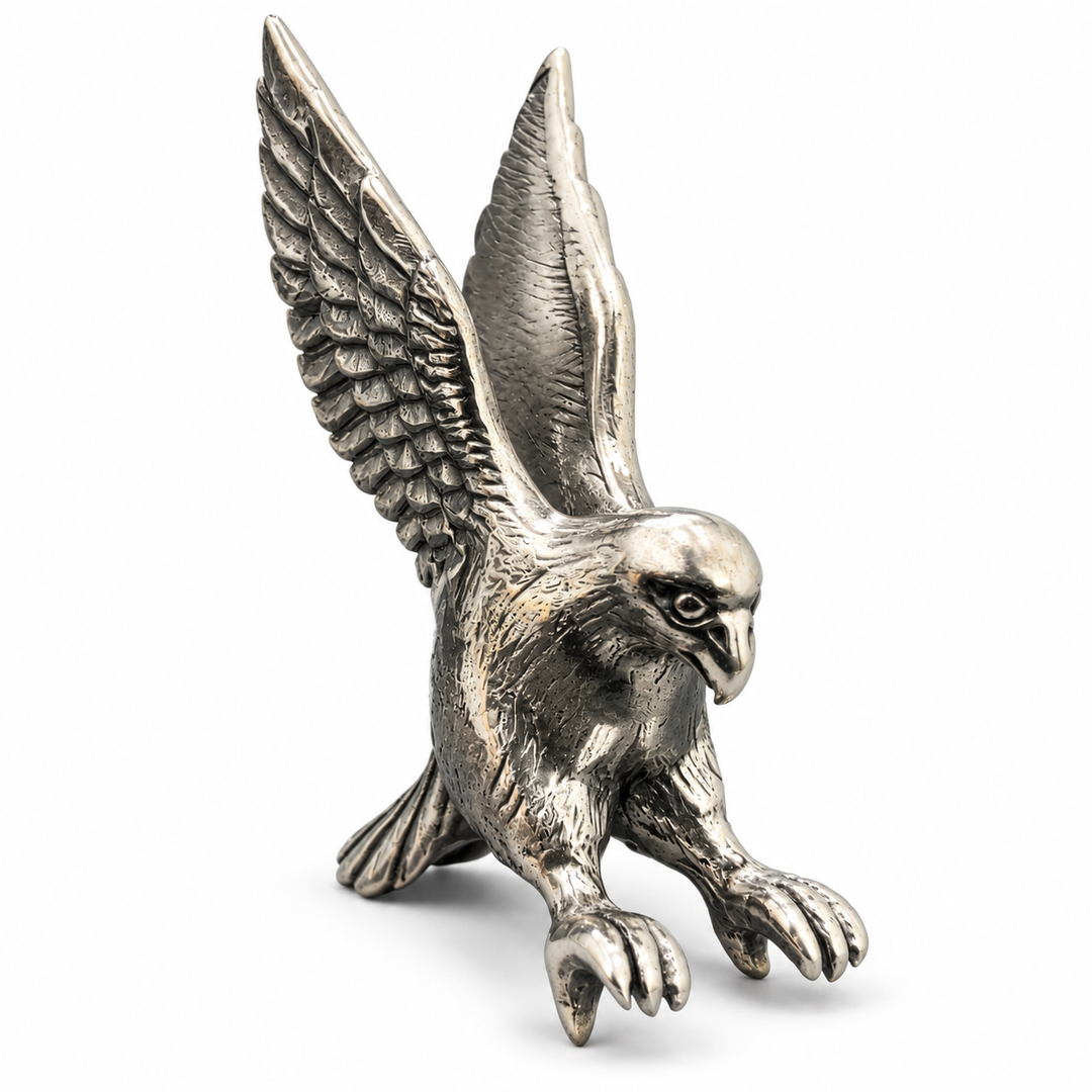 Sterling Silver American Eagle Figurine – 2 Inch, 1.2 Troy Ounce