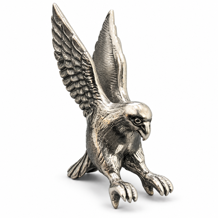 Sterling Silver American Eagle Figurine – 2 Inch, 1.2 Troy Ounce