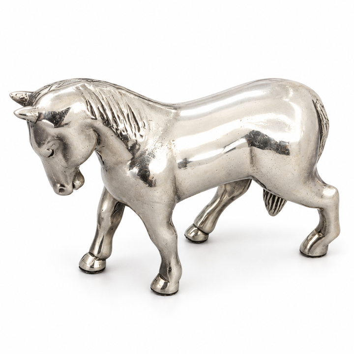 Sterling Silver Horse Miniature Figurine – 1.6 Inch, 0.7 Troy Ounce
