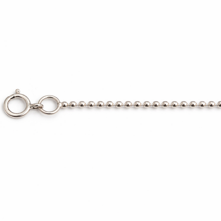 Sterling Silver Amethyst Heart Charm Anklet – Adjustable 9.5 to 10 Inch Beaded Chain Anklet