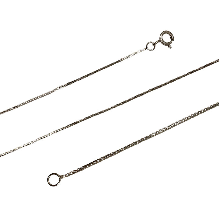 Sterling Silver Teardrop Pearl Pendant Necklace – 6.5mm Simulated Pearl – 1.5 Inch Drop – 16" Box Chain Included