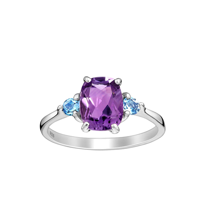 Amethyst Silver Ring