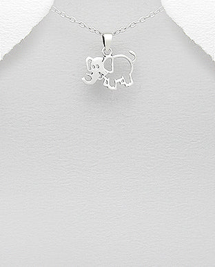 Charming Elephant Pendant Necklace