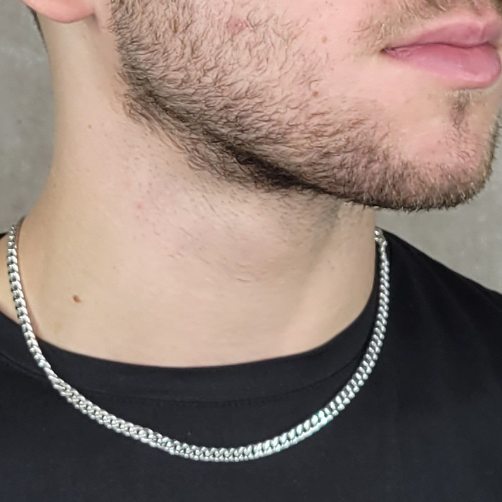 Diamond Cut Cuban Link Curb Chain 5.0 mm