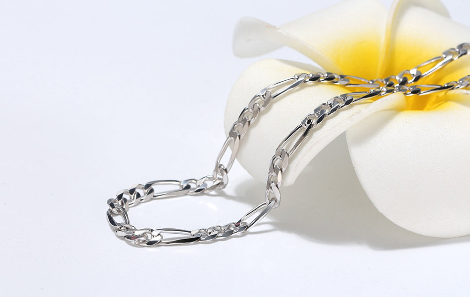 Diamond Cut Figaro Chain 5.0 mm