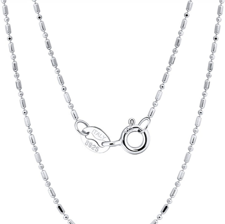 Ball Bead and Bar Chain 1.0 mm