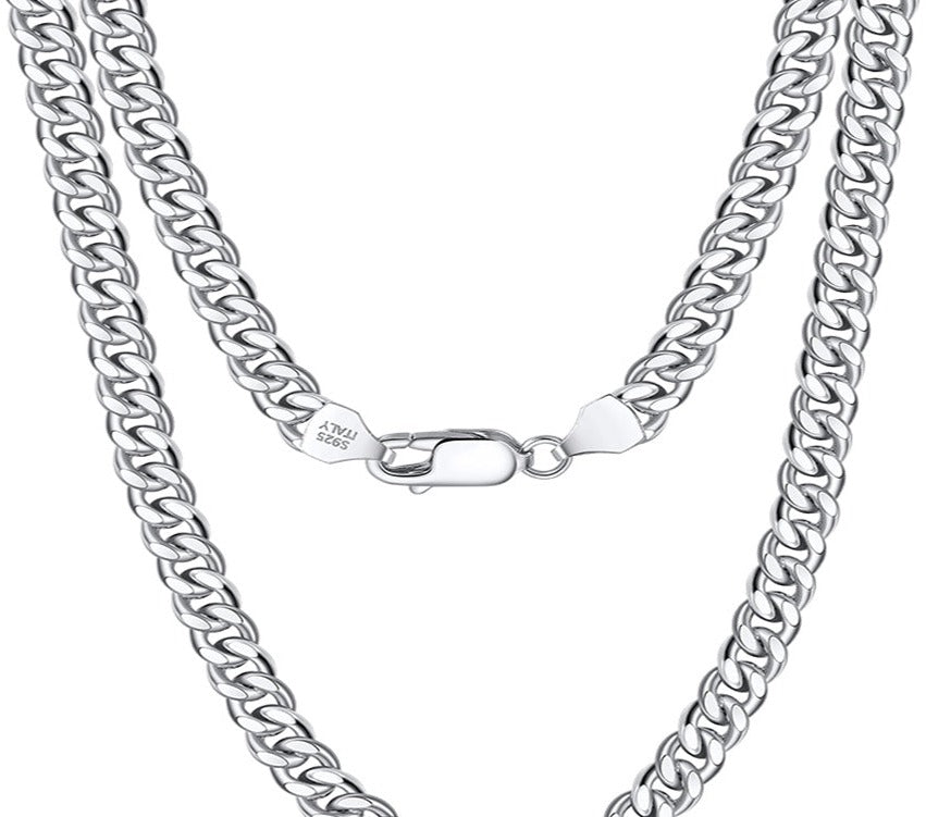 Diamond Cut Cuban Link Curb Chain 5.0 mm