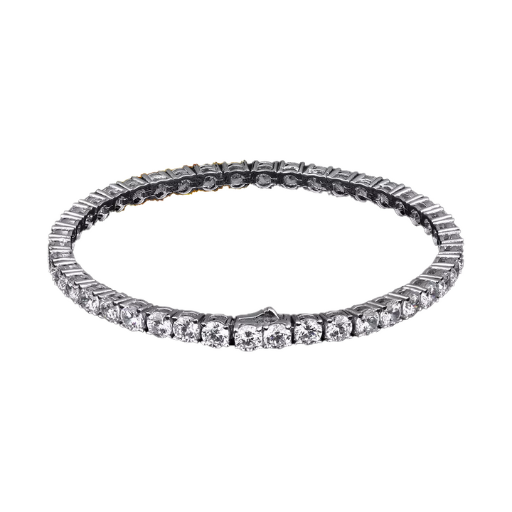 Diamond Simulant Tennis Bracelet