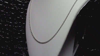 Diamond Cut Rope Chain 1.2 mm