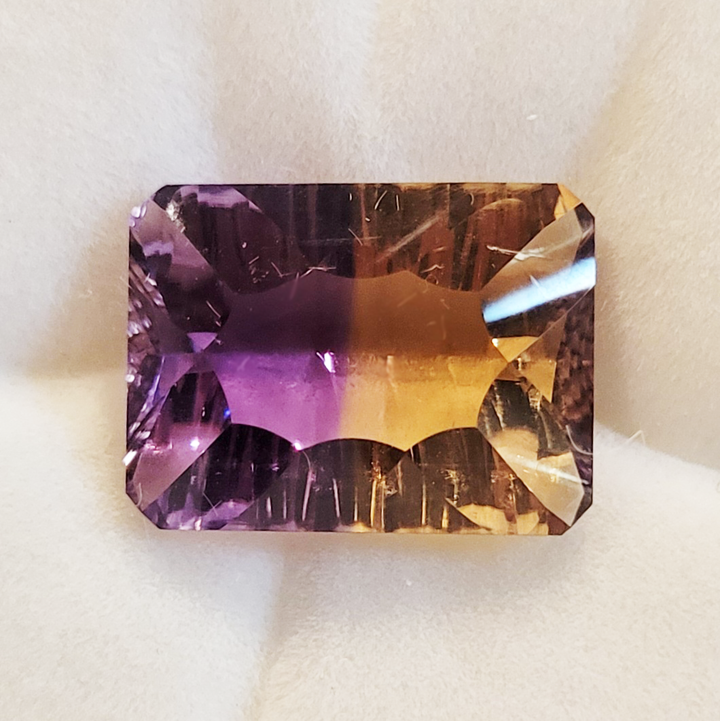 Ametrine 11.53 Carat Octagon Loose Gemstone