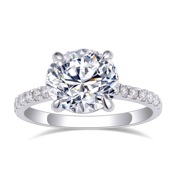 18K Gold 2.75 CT Moissanite Ring