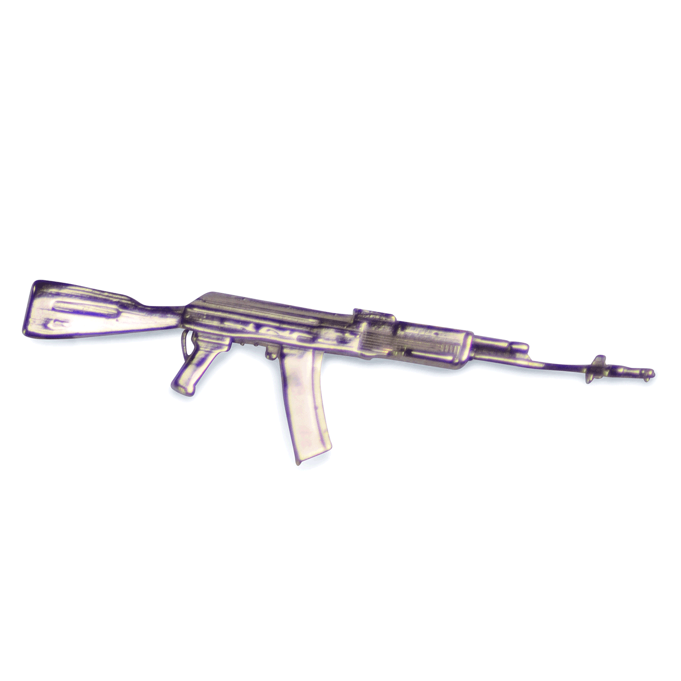 Black Oxidized AR-40 Sterling Silver Gun Tie Bar | SilverAndGold