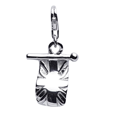 Union Jack Silver Charm