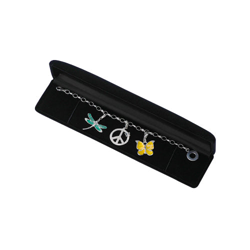 Sterling Silver Charm Bracelet: Butterflies and Dragonflies - SilverAndGold.com Silver And Gold