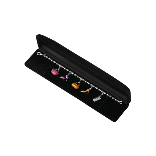 Five-Pendant Sandal, High Heel, and Purse Charm Bracelet in Enamel and Sterling - SilverAndGold.com Silver And Gold