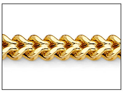 14K Gold Franco Chain 3.4 mm