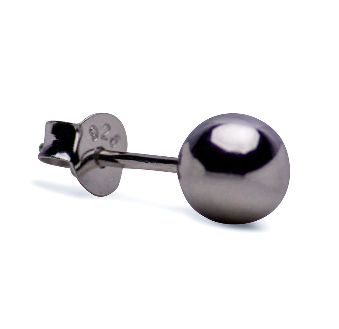 Sterling Silver Classic Ball Stud Earrings | SilverAndGold