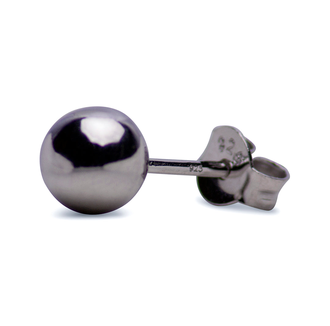Sterling Silver Classic Ball Stud Earrings | SilverAndGold