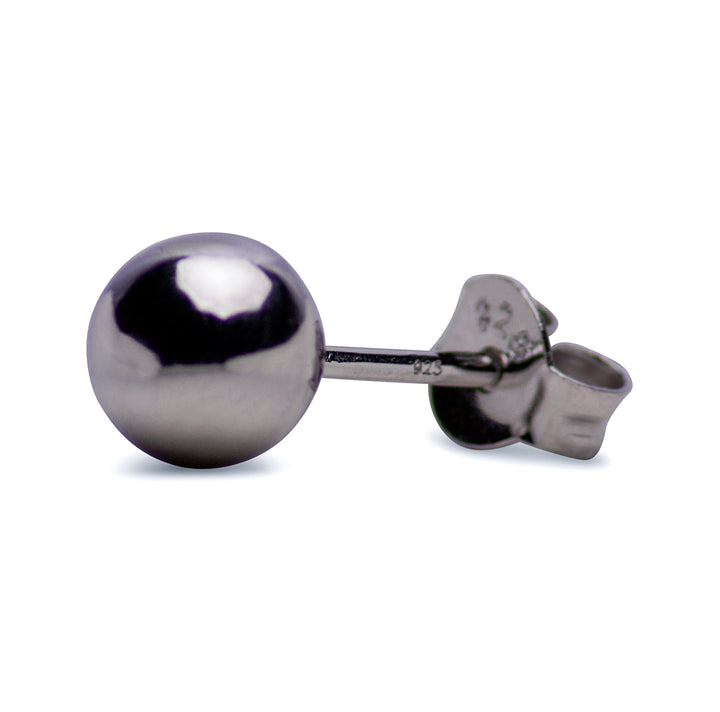 Sterling Silver Classic Ball Stud Earrings | SilverAndGold