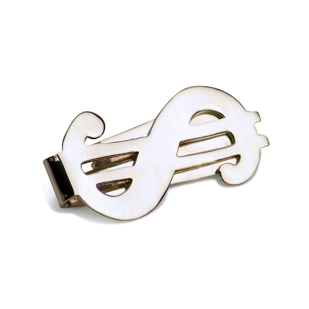 Sterling Silver Dollar Sign Money Clip