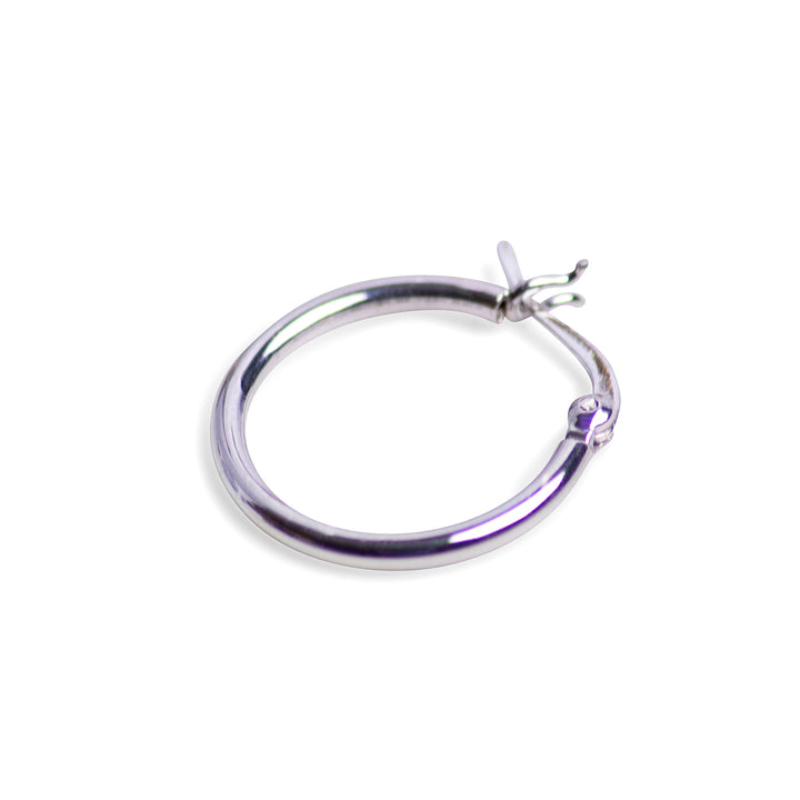 Silver Hoop Earrings