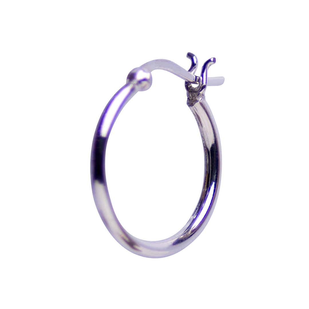 Silver Hoop Earrings