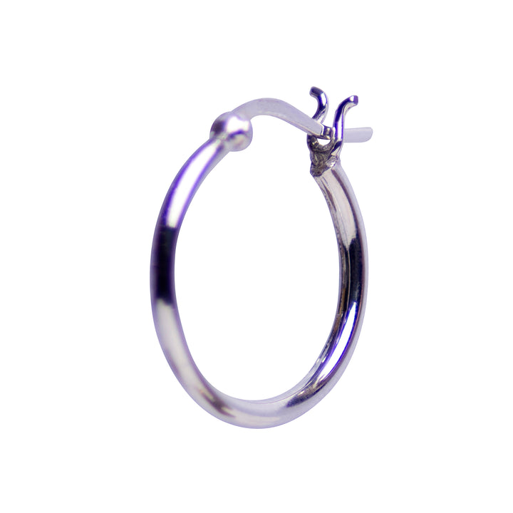Silver Hoop Earrings