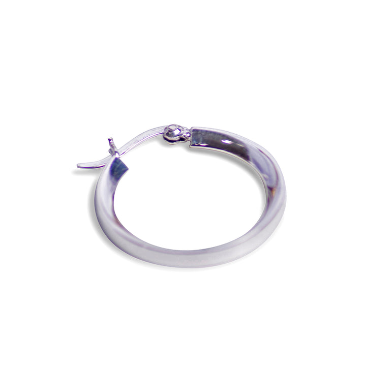 Silver Hoop Earrings
