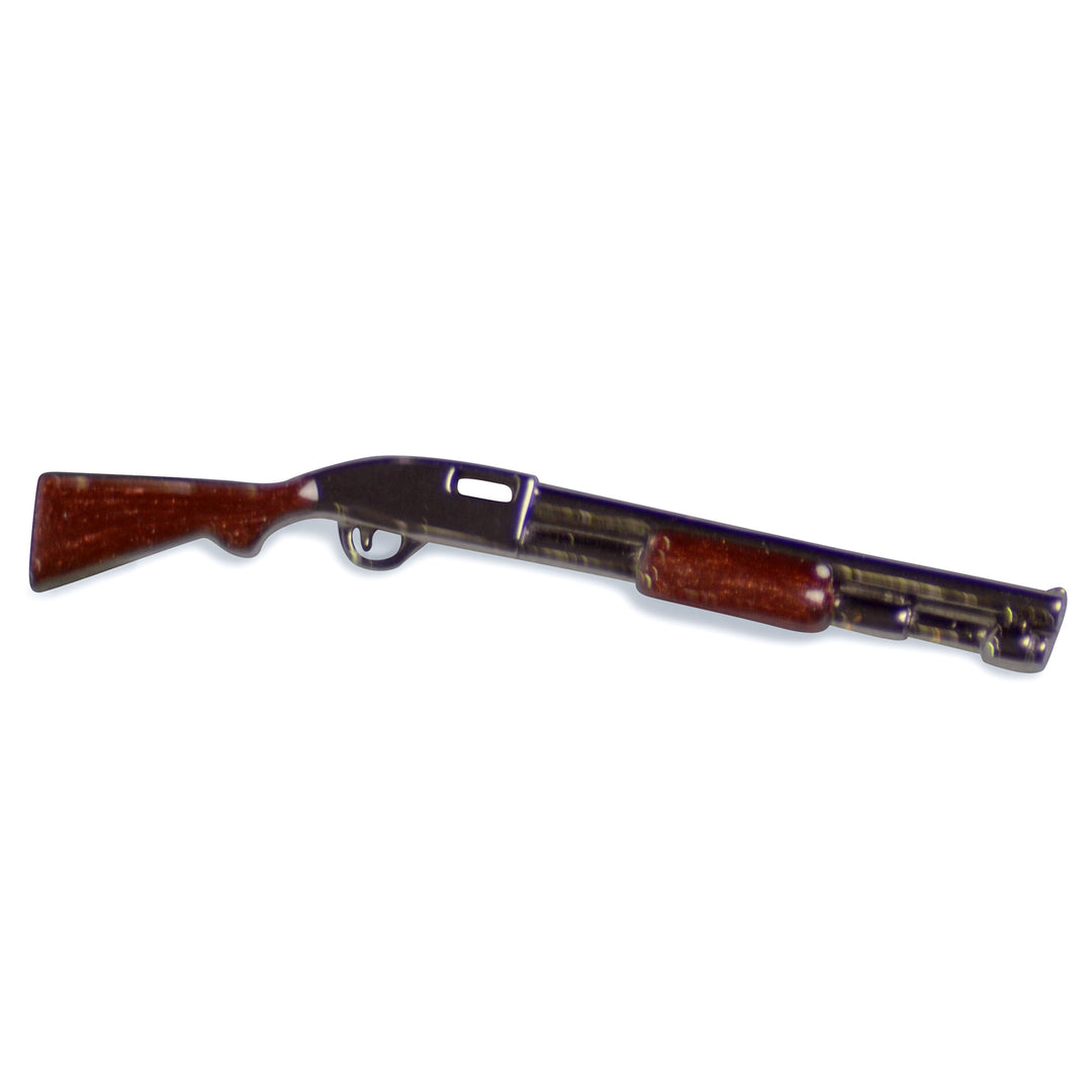 Black Sterling Silver Shotgun Tie Bar | SilverAndGold