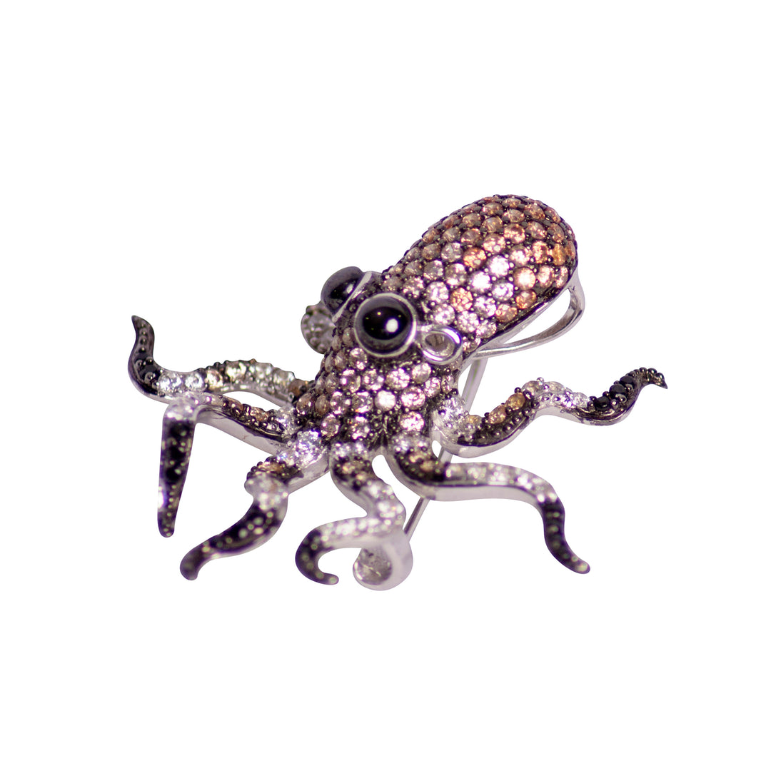 Octopus Pendant & Brooch