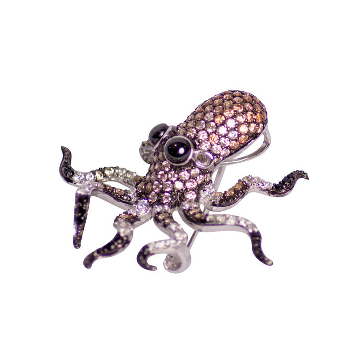 Octopus Pendant & Brooch