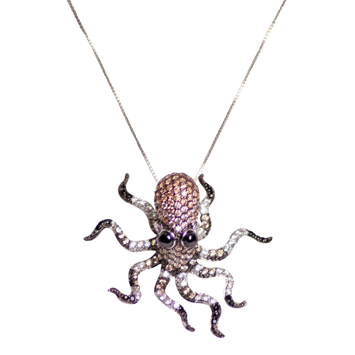 Octopus Pendant & Brooch