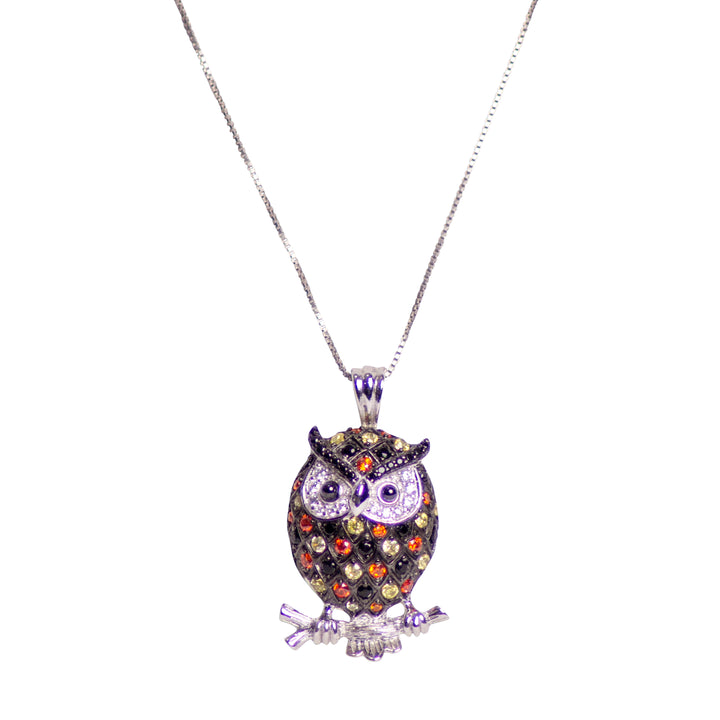 Perched Owl Pendant